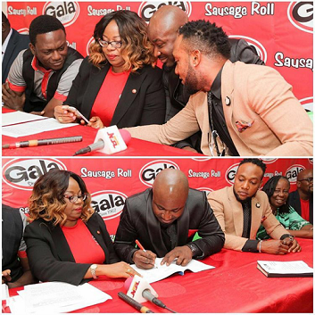 Harrysong Officially Unveiled as Gala Brand Ambassador (Photos)