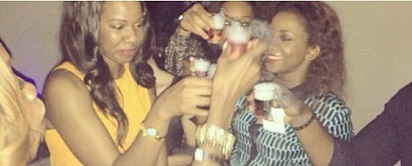 Genevieve Nnaji Parties With Vanessa Amadi At Her Bachelorette Party In London | Photos