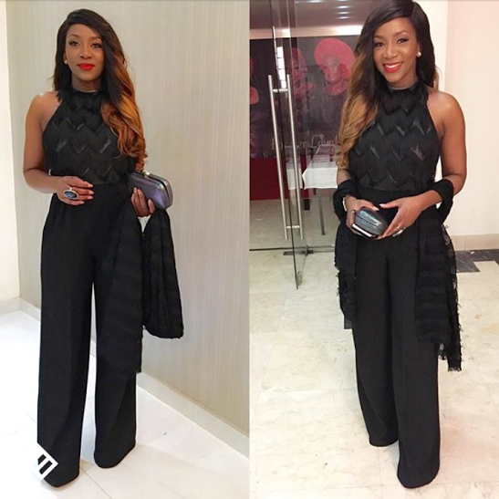 Genevieve Nnaji, Rita Dominic ‘Fight’ In Black (Photos)