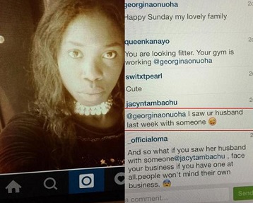 Georgina Onuoha Comes for Fan Who Came to Gossip to Her About her Ex-hubby