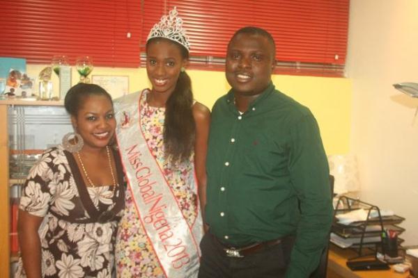 Miss Global Nigeria Queen Leaves For Dubai