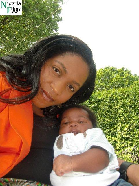 Introducing Actress Grace Amah’s Baby Boy