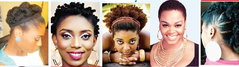 Rocking Natural Hair In Afro Style