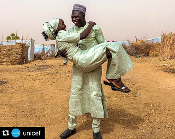 2 Nigerian Refugee Lovers Wed at IDP Camp