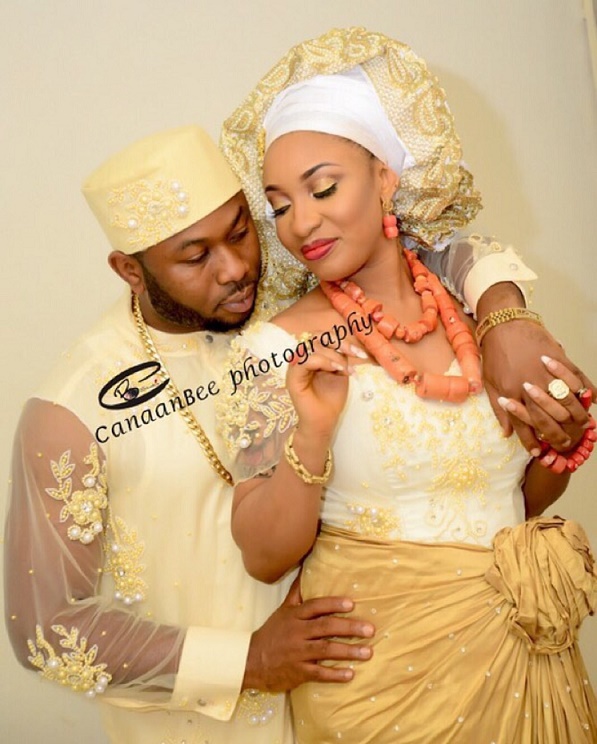 Tonto Dikeh Marries Her Man, Oladunni Churchill Traditionally (Photos)