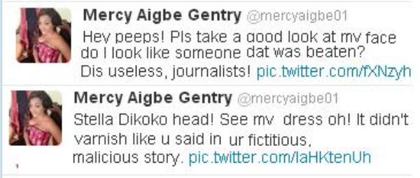 MERCY AIGBE REPLIES STELLA DIMOKO-KORKUS [VIDEO]