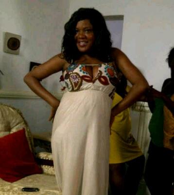 PICTURES: Toyin Aimaku is 5months pregnant.