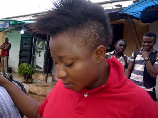 Pictures: Ini Edo goes ‘punk’