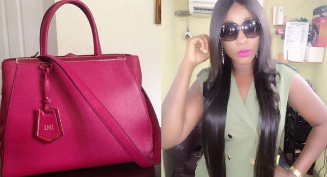 Ini Edo Gets Customised Fendi Bag