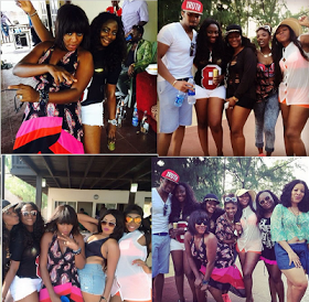 Photos From Ini Edo’s Birthday Boat Cruise Bash