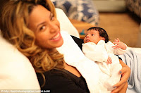 Beyonce Flaunts Baby; Ivy Blue Carter