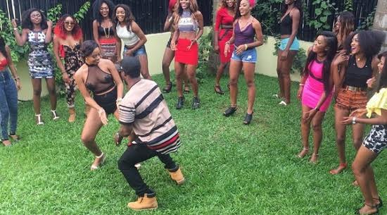 See The Photos From Iyanya’s Video Shoot That Everybody Is Talking About