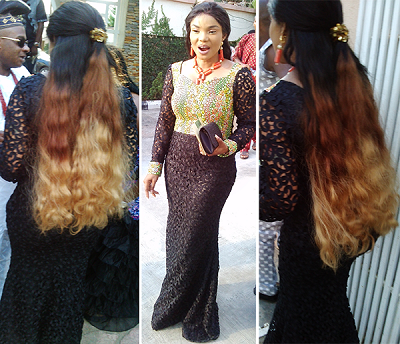 Iyabo Ojo Dazzles In Her Attire At The Yoruba Movies Academy Awards