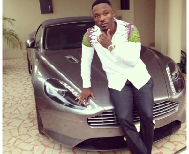 Iyanya Flaunts N30m Aston Martin Car