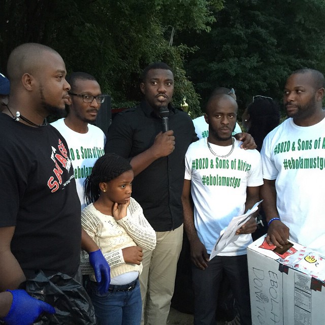 John Dumelo Joins Sierra Leoneans To Fight Ebola