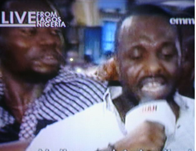 Update!! (Photos) Jim Iyke Just Got Delivered Of Witchcraft On TB Joshua’s Emmanuel TV!