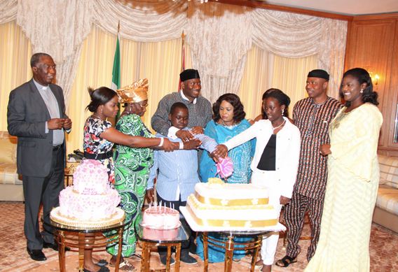 The First Lady of Nigeria and a permanent secretary: Patience Jonathan Celebrates Her 55th Birthday [Photos]