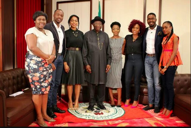 Pres. Jonathan takes campaign to MTVBase