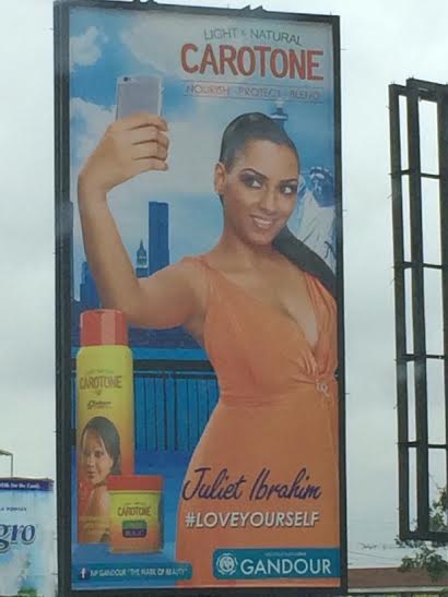 Juliet Ibrahim Heavily Criticized Over Skin Lightening Cream Advert (Pictures)