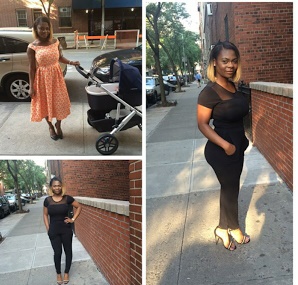 Karen Igho Steps out After two Weeks of Delivery