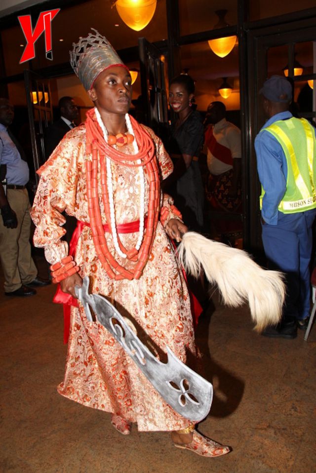 Nollywood Actress Kate Henshaw In Traditional Niger Delta Costume