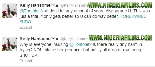 KELLY HANDSOME SUPPORTS TONTO DIKEH…FANS LAMPOON HIM TOO