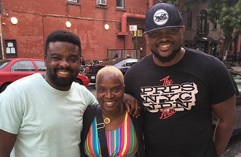 Kunle Afolayan Meets Legendary Singer, Angelique Kidjo