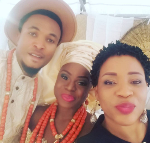 Kushi Kushi Singer, Weds Actor David Nnaji (Photo )