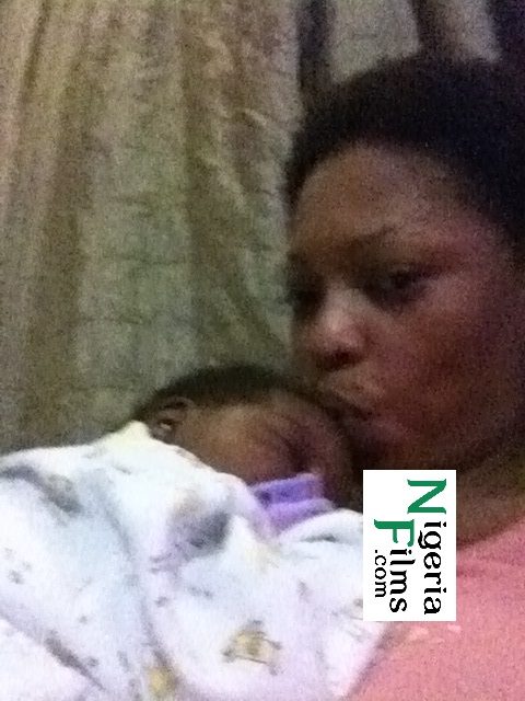 EXCLUSIVE PICTURE: Nollywood Actress, Lepa Shandy Gets Baby Girl