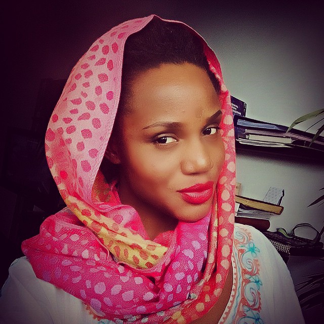 Controversial Singer, Maheeda Goes Spiritual, Clothed To Celebrate Buhari