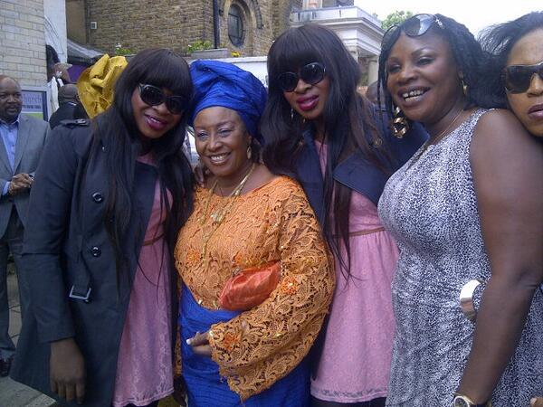 London Agog For Patience Ozokwo Son’s Wedding (Pictures)