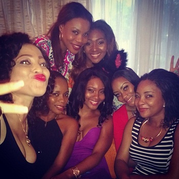 Tinsel Star, Matilda Obaseki Throws Bridal Shower [PICTURES]