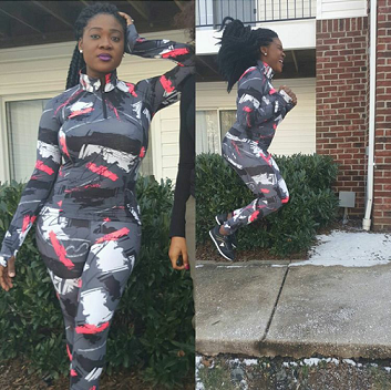 See Mercy Johnson is Trying to Keep Fit