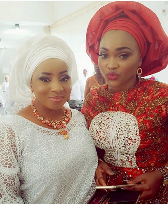 Actress Mercy Aigbe slays red traditional attire (Photos)