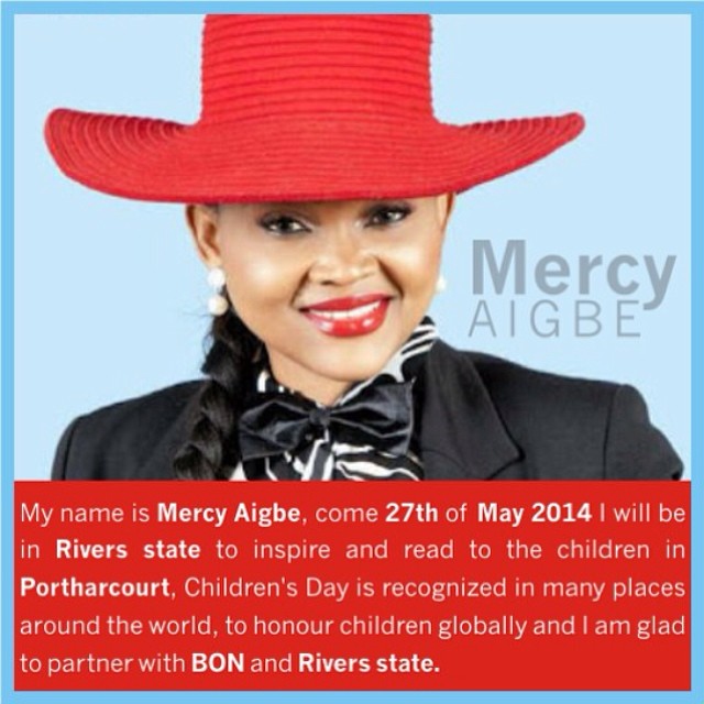 Mercy Aigbe Joins Hands With Rivers State Government To Celebrate Children’s Day