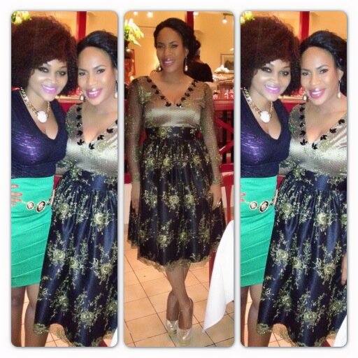 PICTURE: Mercy Aigbe, Fathia Balogun Looking Hot Together