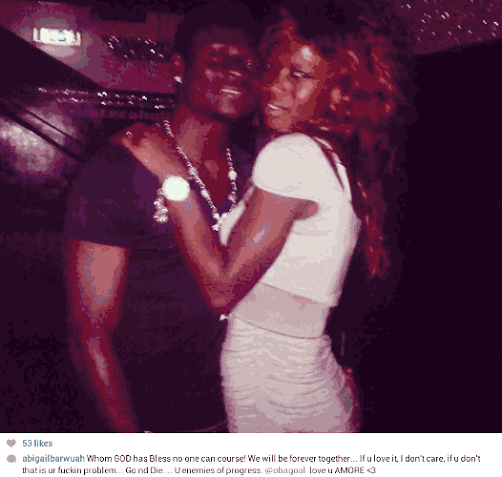 Obafemi Martins’ Babymama, Abigail Barwuah, Slams ‘Haters’