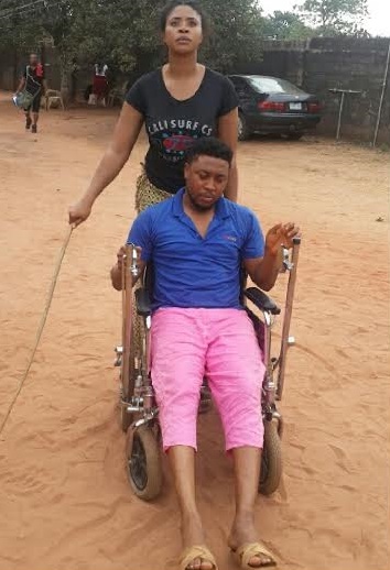 Nollywood actress, Mimi Orjiekwe to marry a crippled man?