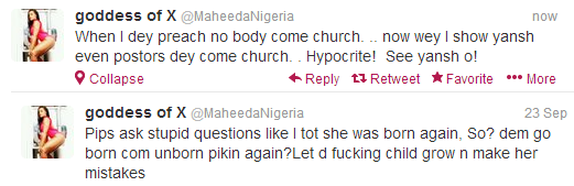 ‘Nobody Listened When I Preached, Now I’m Showing My ‘Thing’ Even Pastors Come Around’– Singer Maheeda