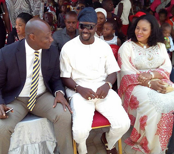 Mosun Filani, Hubby Celebrate With Kids At Osogbo (Photos)