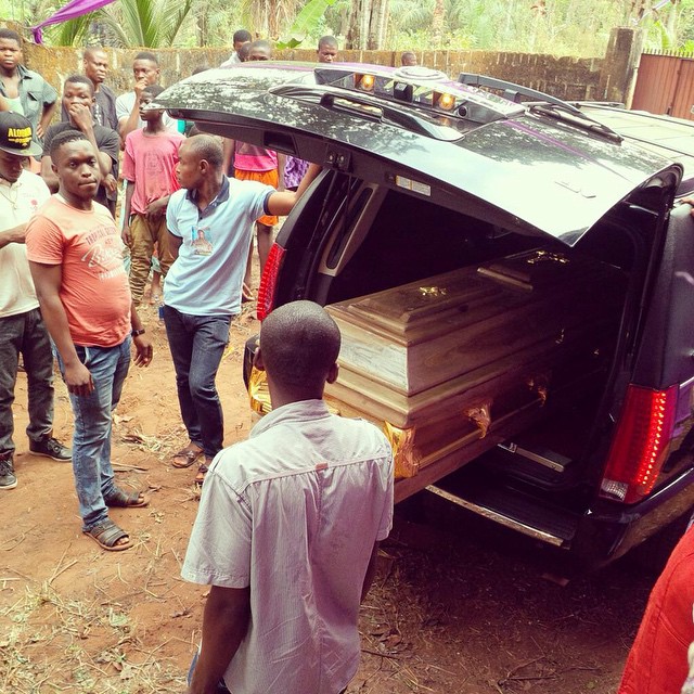 Celebrities Present At Late Muna Obikwe’s Burial (Photos)