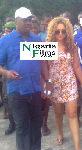 HUSBAND SNATCHING SAGA: NADIA BUARI SPOTTED WITH LOVER,JOSEPH TOMOWU