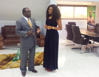 Chika Ike Meets with NAFDAC Boss, Plans New Business