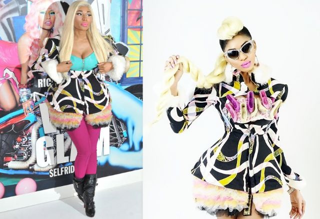 Nicki Minaj vs Dencia Who Rocked This Dress Better