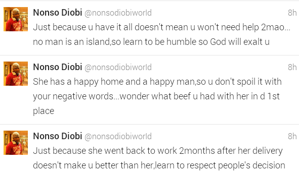 Nollywood actor Nonso Diobi attacks Tonto Dikeh for dissing Mercy Johnson