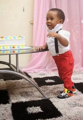 Actress Oby Edozieh, Alex O Shares Birthday Pictures Of Their Son