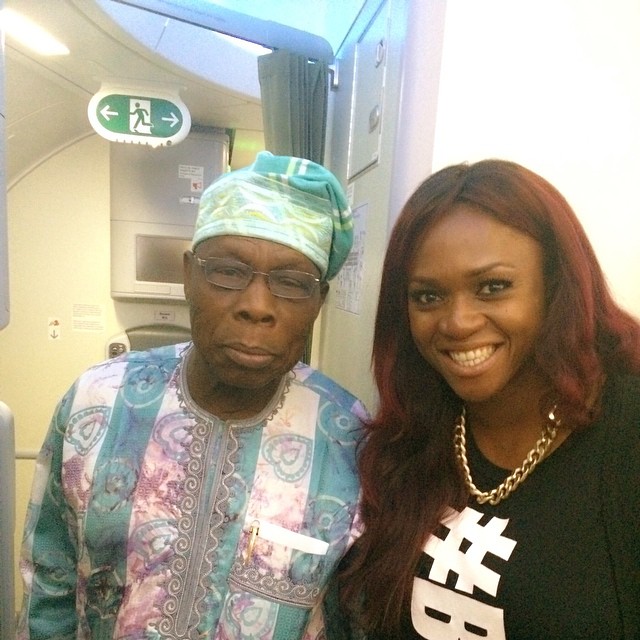 Waje Values Obasanjo’s Hug More