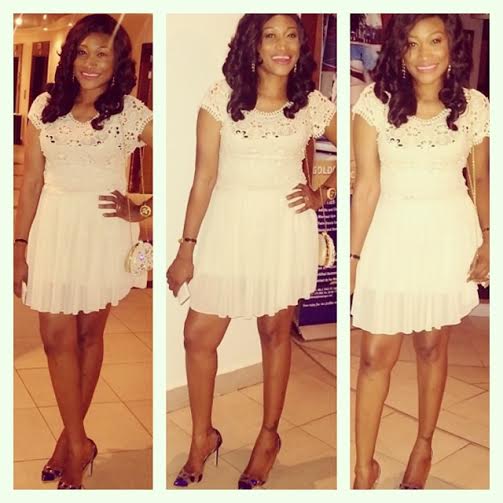 Oge Okoye’s Short Gown Causes Uproars