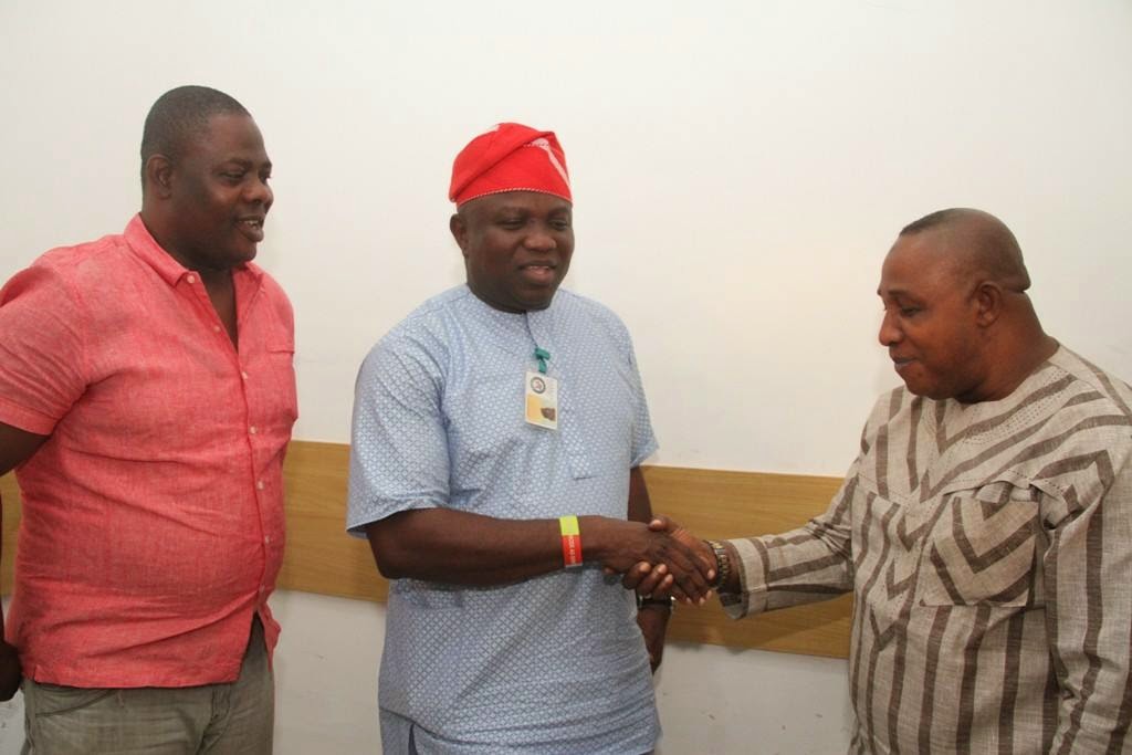 Oga Bello Leads Yoruba Movie Industry To Lagos APC Guber Candidate, Akinwunmi Ambode