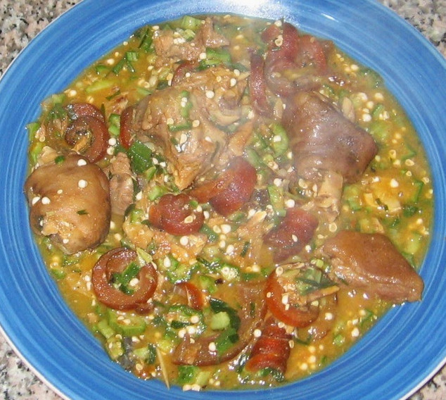 Recipies: Okro and Lamb Stew